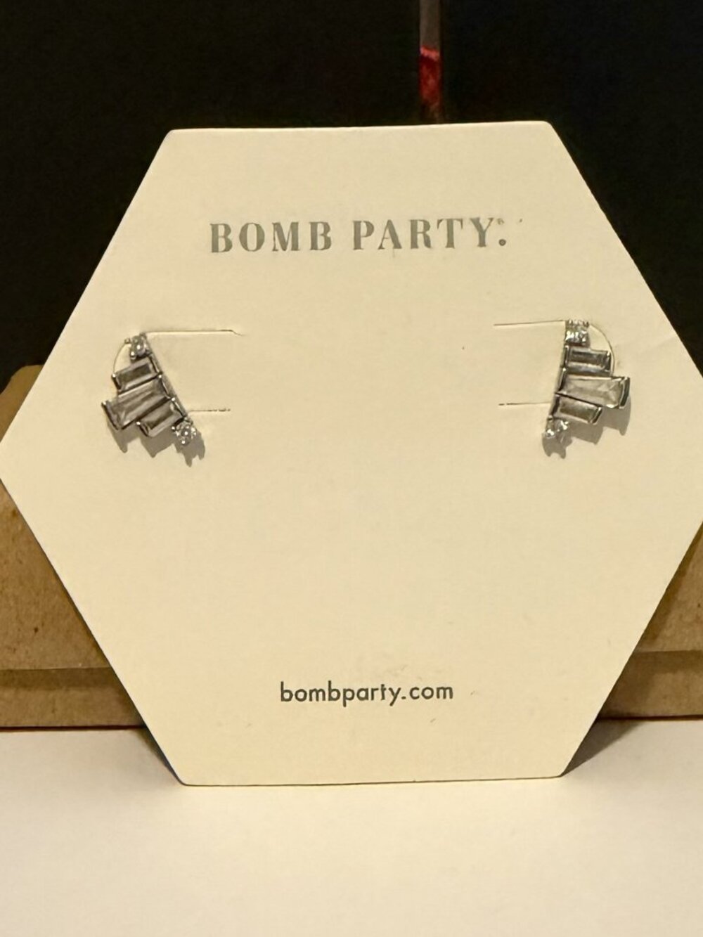 Bomb Party Earrings RBP 5193 The Sterling Club